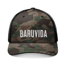 Load image into Gallery viewer, Camouflage Trucker Hat with Baruvida Embroidery - Outdoor Adventure Gear