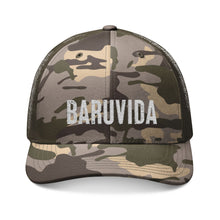 Load image into Gallery viewer, Camouflage Trucker Hat with Baruvida Embroidery - Outdoor Adventure Gear
